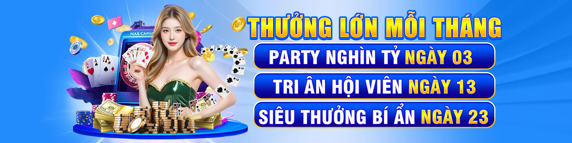 Sòng bạc trực tiếp 888 Club với người chia bài